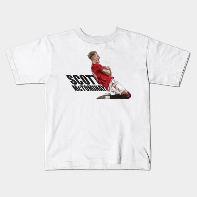 scott Mctominay Kids T-Shirt by Vamos Store